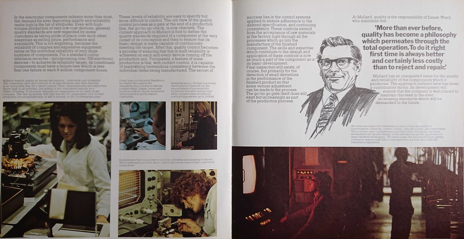 Middle of cover of M BBC 50